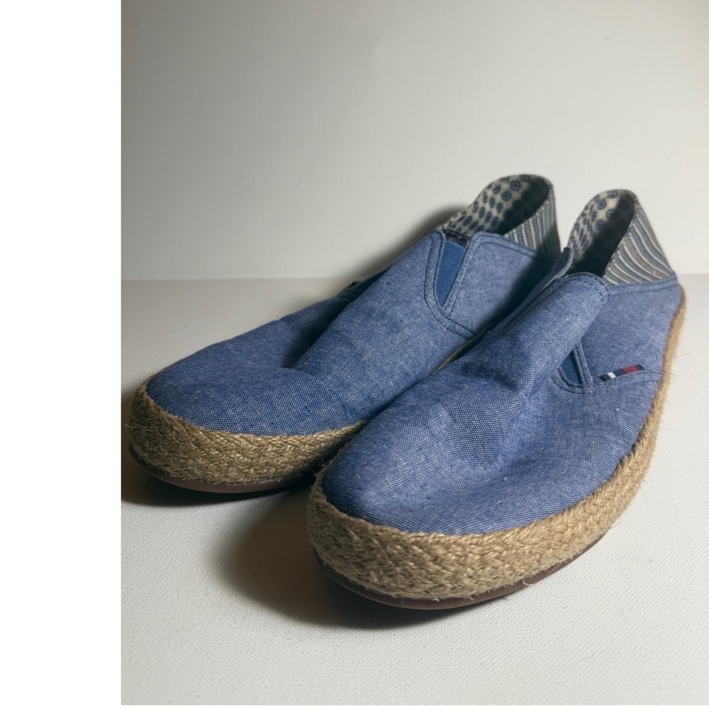 Ben Sherman Prill Heel Slip BNMS19001 Mens Blue Canvas Lifestyle Sneakers Sz 10